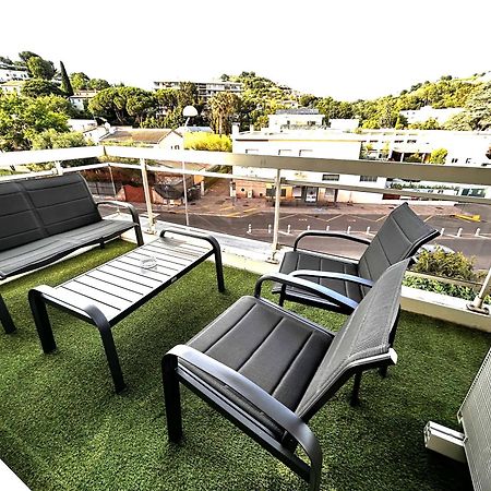 Superbe Studio Climatise Avec Terrasse Proche Mer كانيو سور مير المظهر الخارجي الصورة